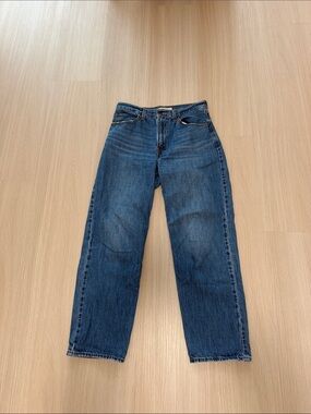 Levi’s Classic Straight-Leg Blue Denim Jeans